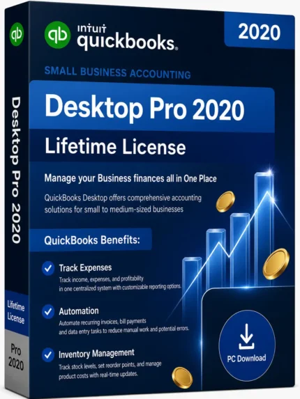 QuickBooks Desktop Pro 2020 – Authentic Lifetime License | Guaranteed Activation